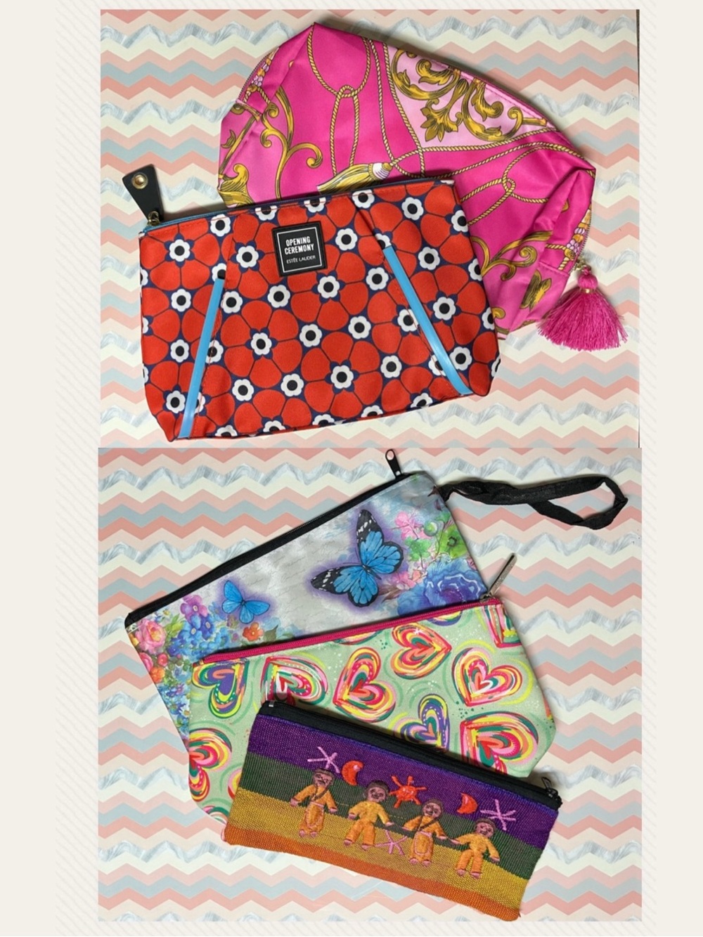 Estée Lauder and Clinique bags